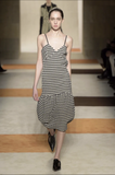 Victoria Beckham dress in a woven harlequin pattern