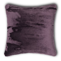 Tom Dixon cushion from the Soft Collection in damson purple