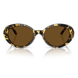 Oliver Peoples Lumar sunglasses in an oval tortoiseshell acetate frame