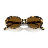 Oliver Peoples Lumar sunglasses in an oval tortoiseshell acetate frame