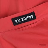 Raf Simons lightweight jacket in a red cotton blend