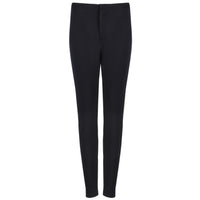 Alexander McQueen skinny fit trousers in a black jersey fabric