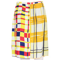 Clements Ribeiro skirt constructed of vintage silk scarves