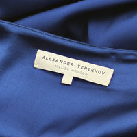 An elegant shift dress in royal blue by Alexander Terekhov