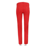 Alexander McQueen skinny fitting red jeans