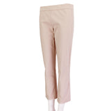 The Row luxurious pale peony pink cropped trousers pants