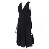 Donna Karan dress in a black crepe fabric