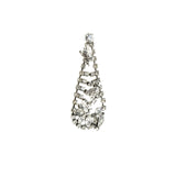 Tom Binns crystal drop fly detailed chandelier earrings jewellery archive