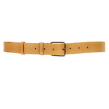 Jil Sander mustard yellow leather belt