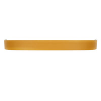 Jil Sander mustard yellow leather belt