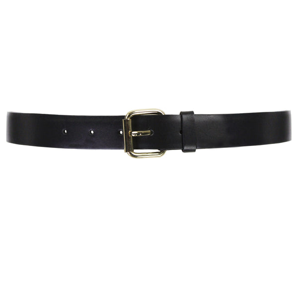 Elie Saab Black Leather Fold-Over Waist Belt – Renascence