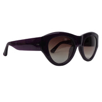 Dries van Noten amethyst purple sunglasses with gradient brown tone lenses DVN/120/5