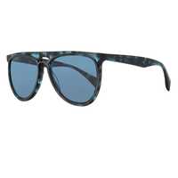 Yohji Yamamoto blue tortoiseshell navigator sunglasses sunnies eyewear designer outlet