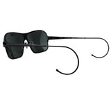 Raf Simons rectangular frame ear wire sunglasses lunettes