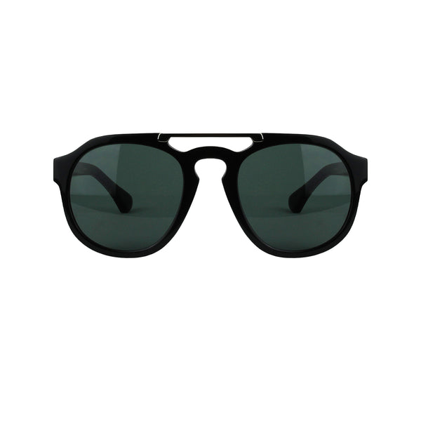 Dries Van Noten black sunglasses double bridge