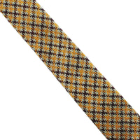 Dries Van Noten check patterned jacquard silk tie