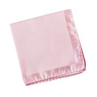 Alexander McQueen pale pink silk pocket square pochette