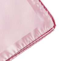 Alexander McQueen pale pink silk pocket square pochette